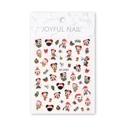 Klistermærker med Disneys jul, selvklæbende og ultratynde, JO-2581, GNB